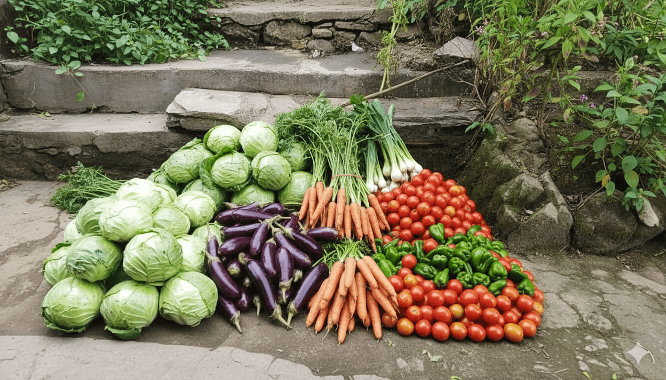 जैविक तरकारी बगैंचा